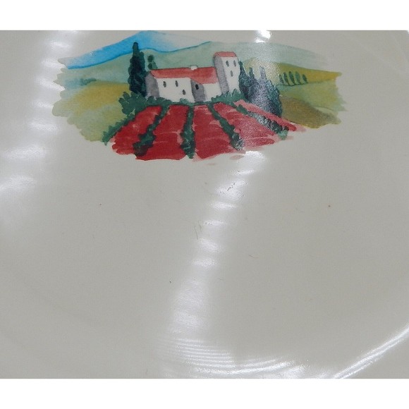 222 Fifth Tuscan Villa Pasta Serving Bowl Large Round 11 Inch - Picture 13 of 13